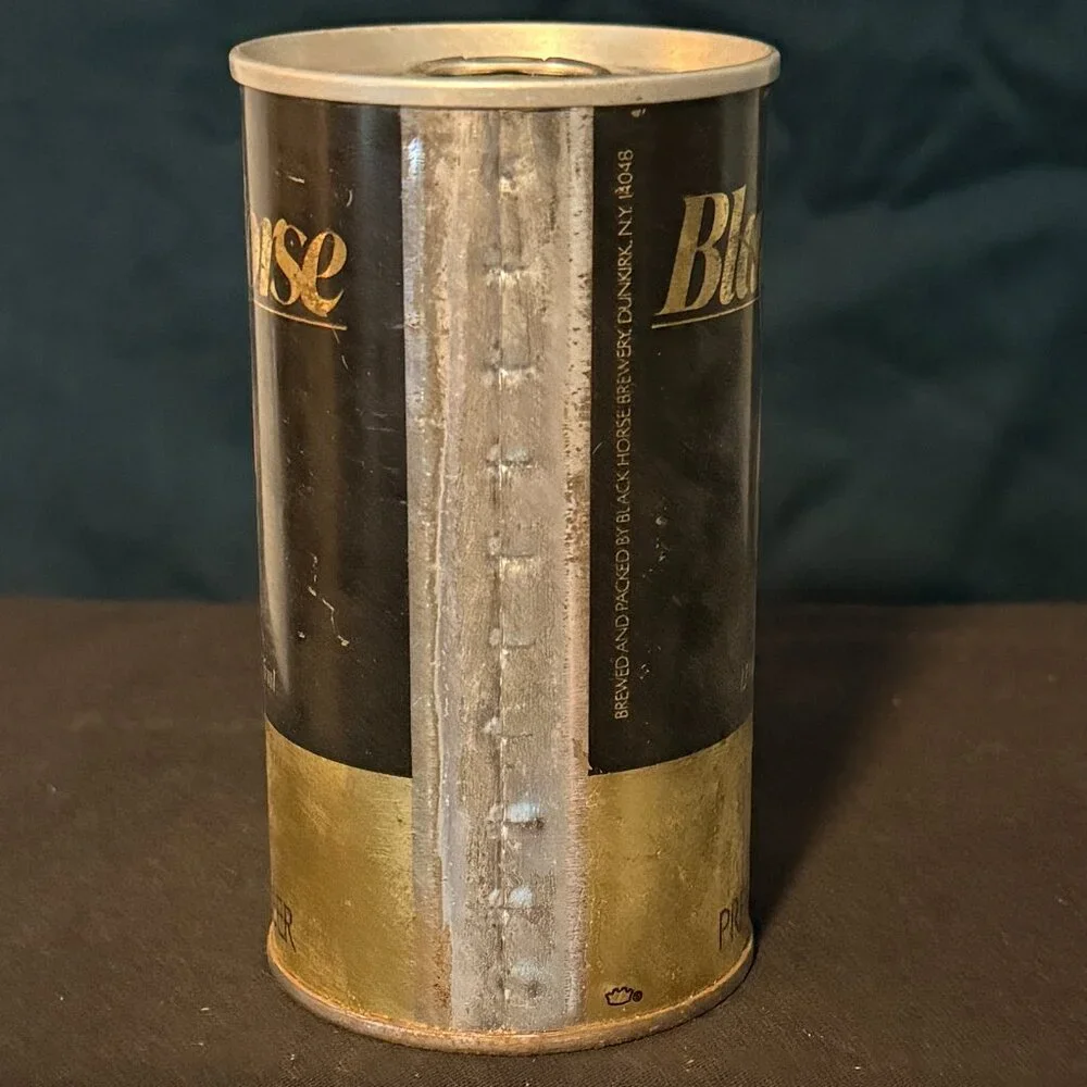 Black Horse Premium Ale Vintage beer can